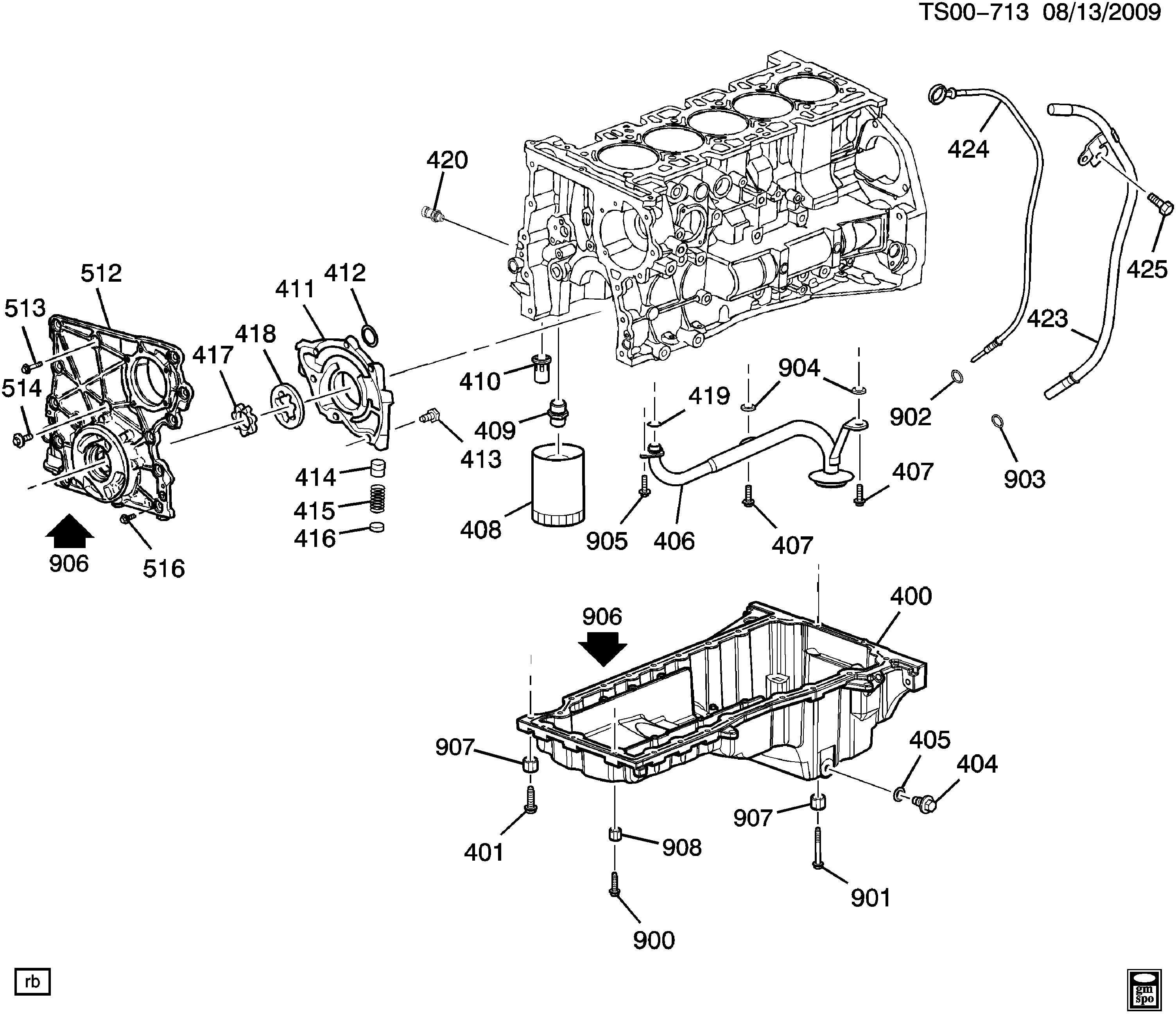 Buick 12575550 - Прокладка, масляний насос autocars.com.ua