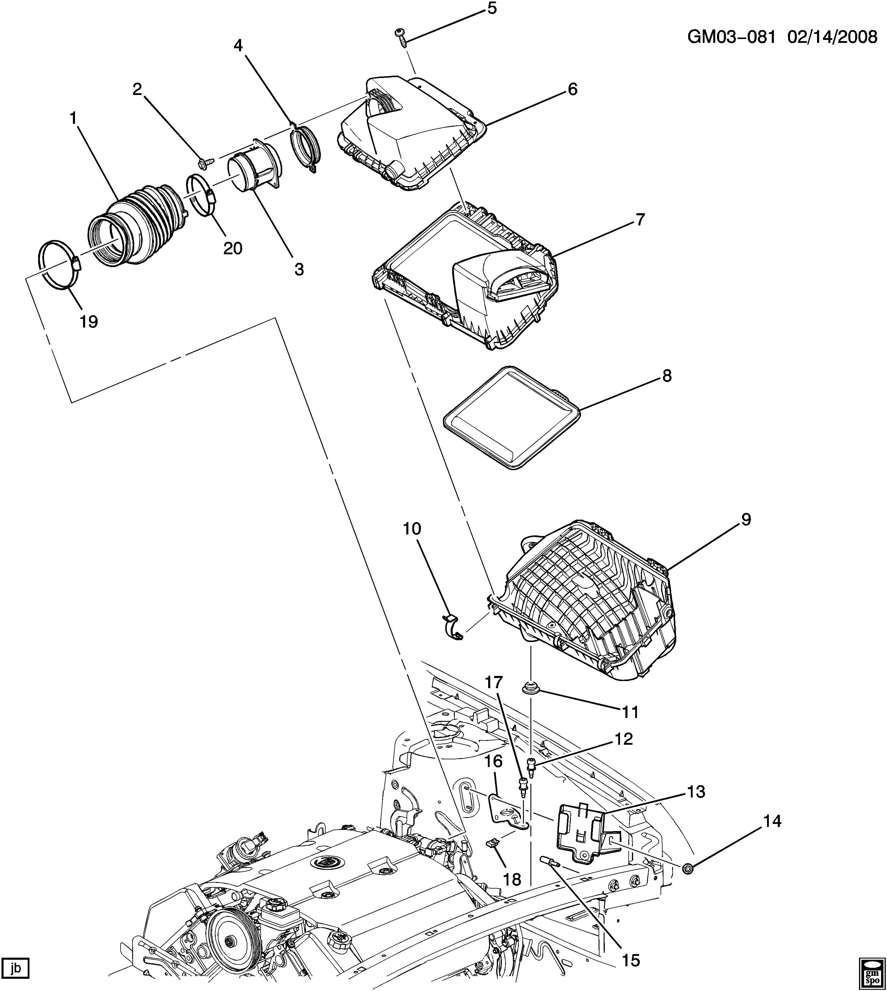 Chevrolet 19351887 - SENSOR,MASS AIRFLOW(MATING CONN PLEASE CHECK SI DOCUMENTS FOR AP avtokuzovplus.com.ua