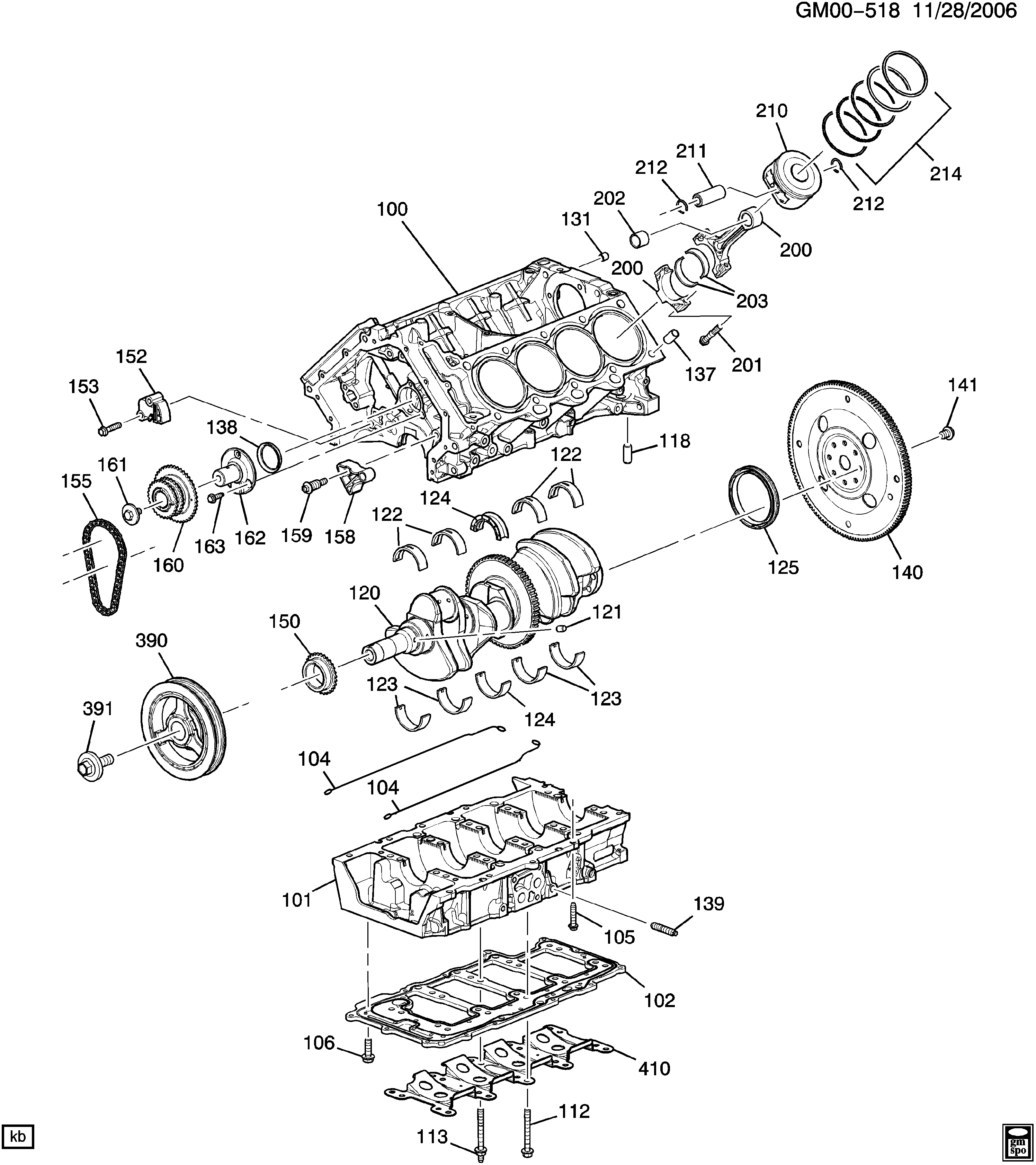 General Motors 12564274 - CHAIN,CM/SHF INTER DRV autocars.com.ua