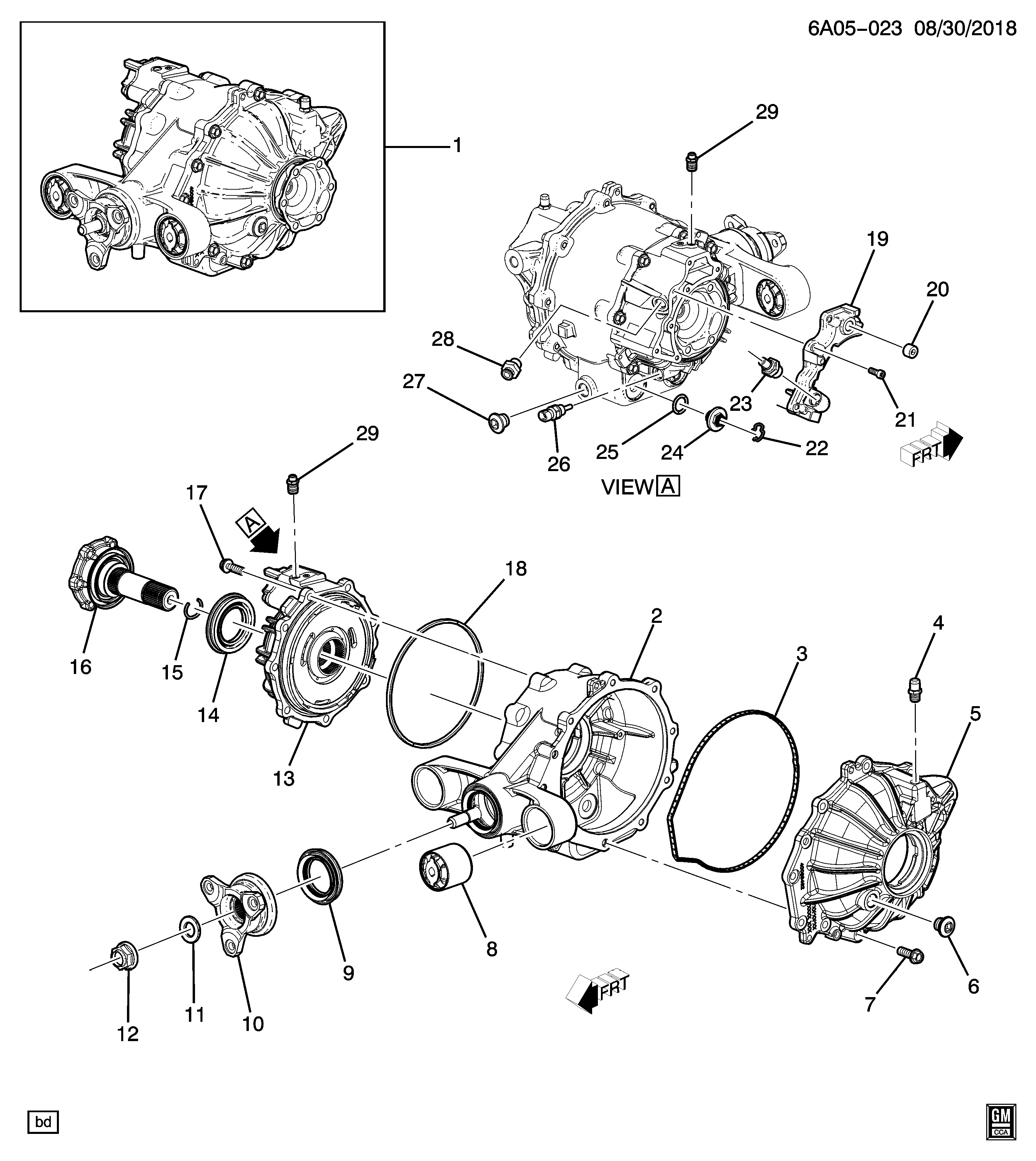 Oldsmobile 23159130 - Прокладка, диференціал autocars.com.ua