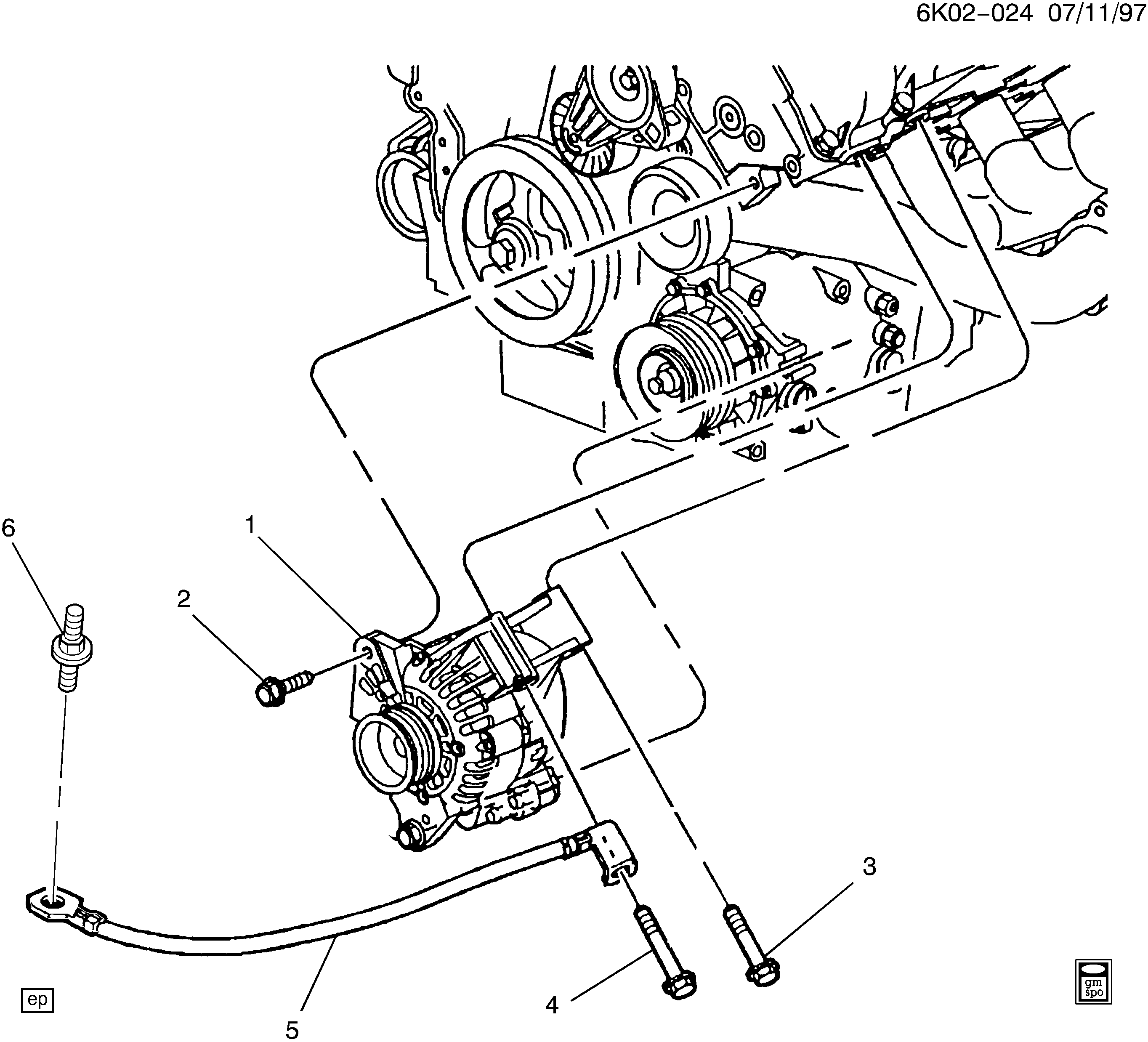 Cadillac 25759776 - Генератор autocars.com.ua