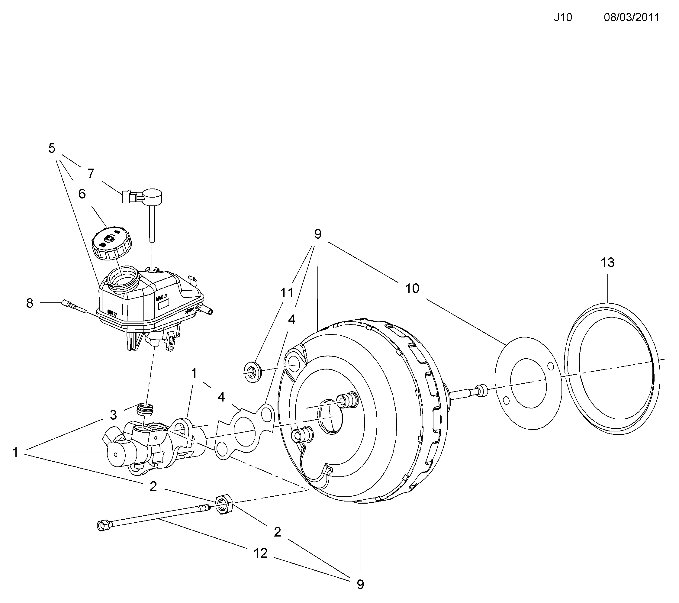 Open Parts FBM1462.00 - Главный тормозной цилиндр autodnr.net