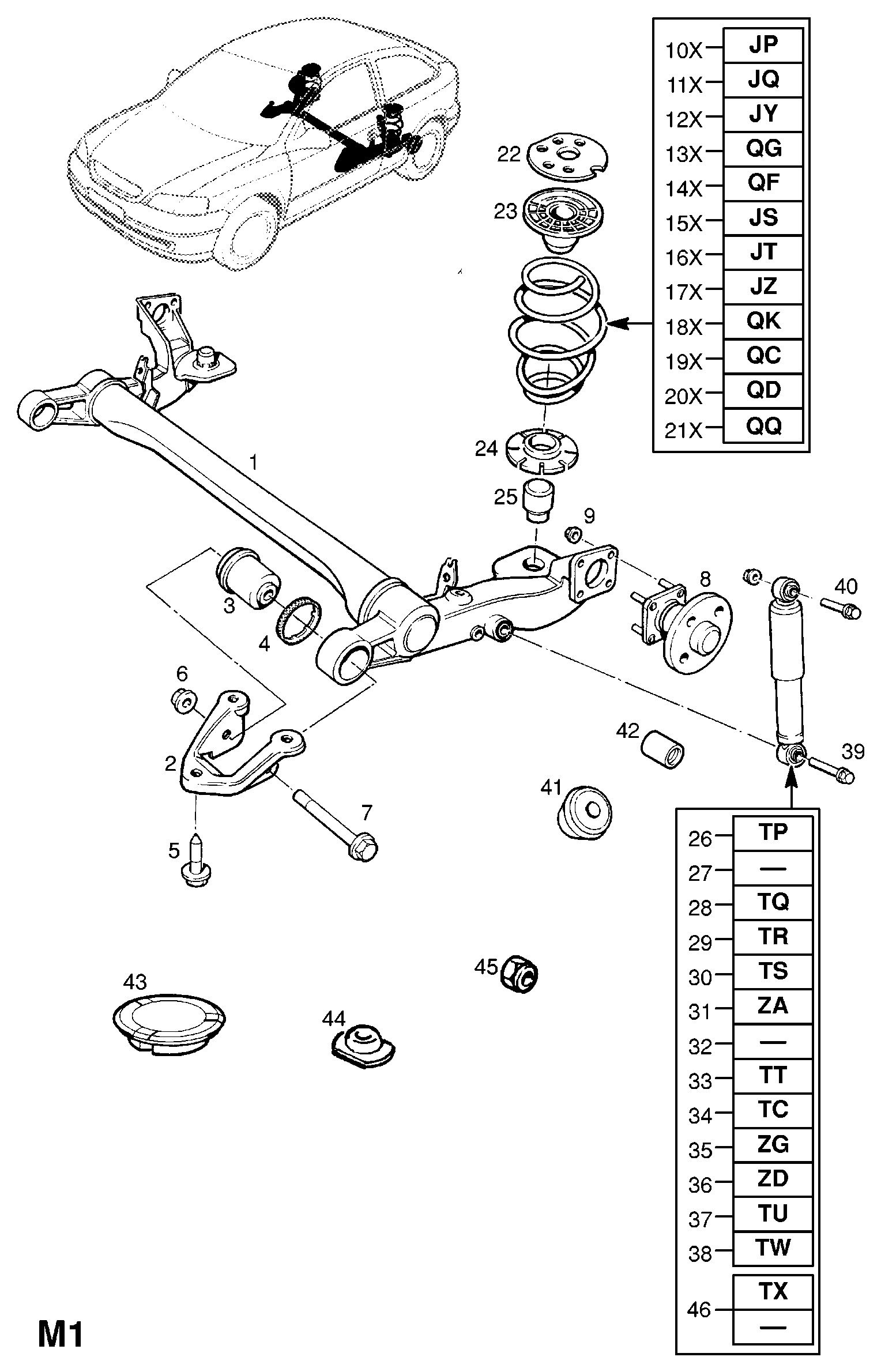 Opel 436 281 - Амортизатор autocars.com.ua