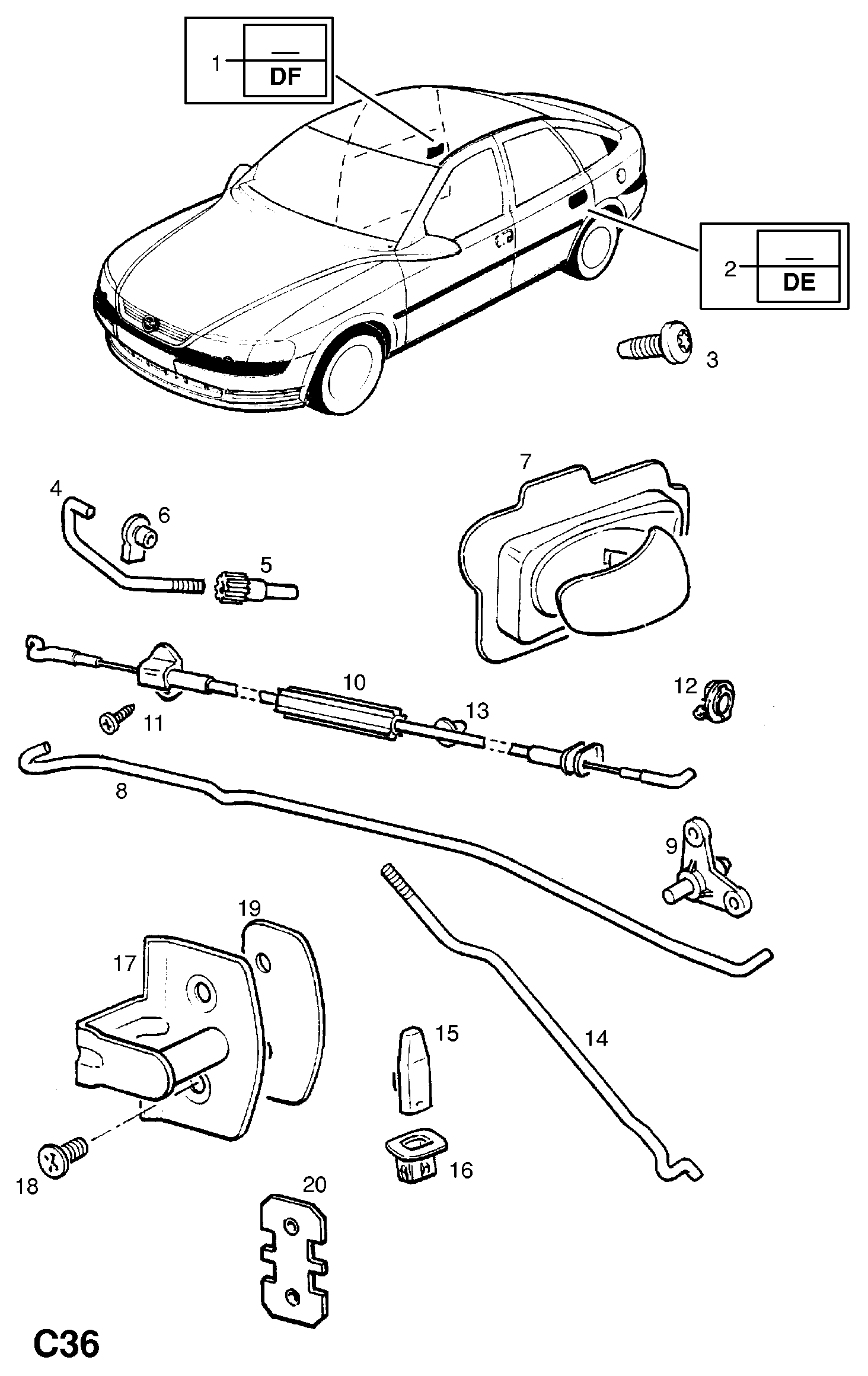 PEUGEOT 1330.78 - Радиатор, охлаждение двигателя avtokuzovplus.com.ua