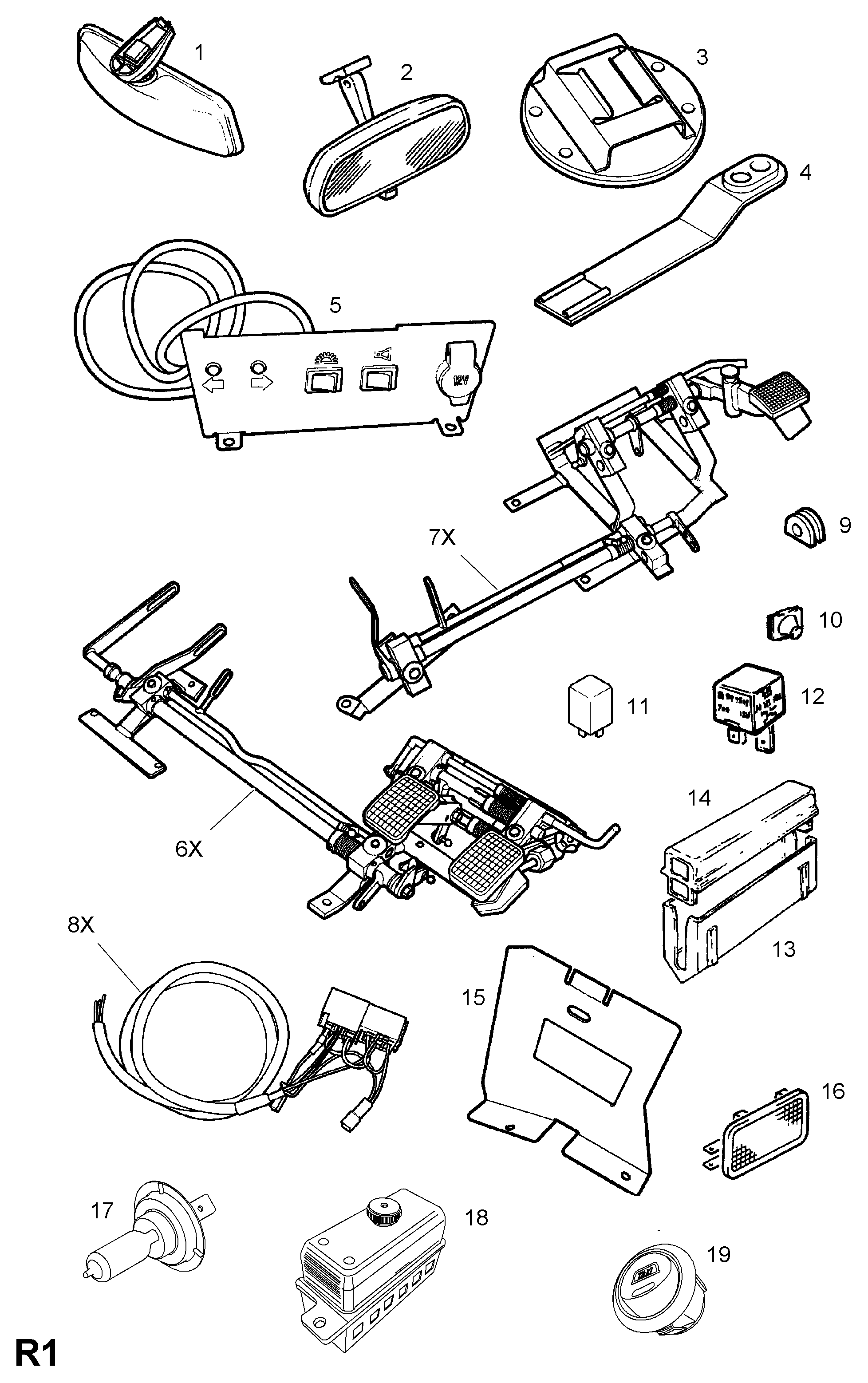 Opel 2098572 - Лампа розжарювання, основна фара autocars.com.ua