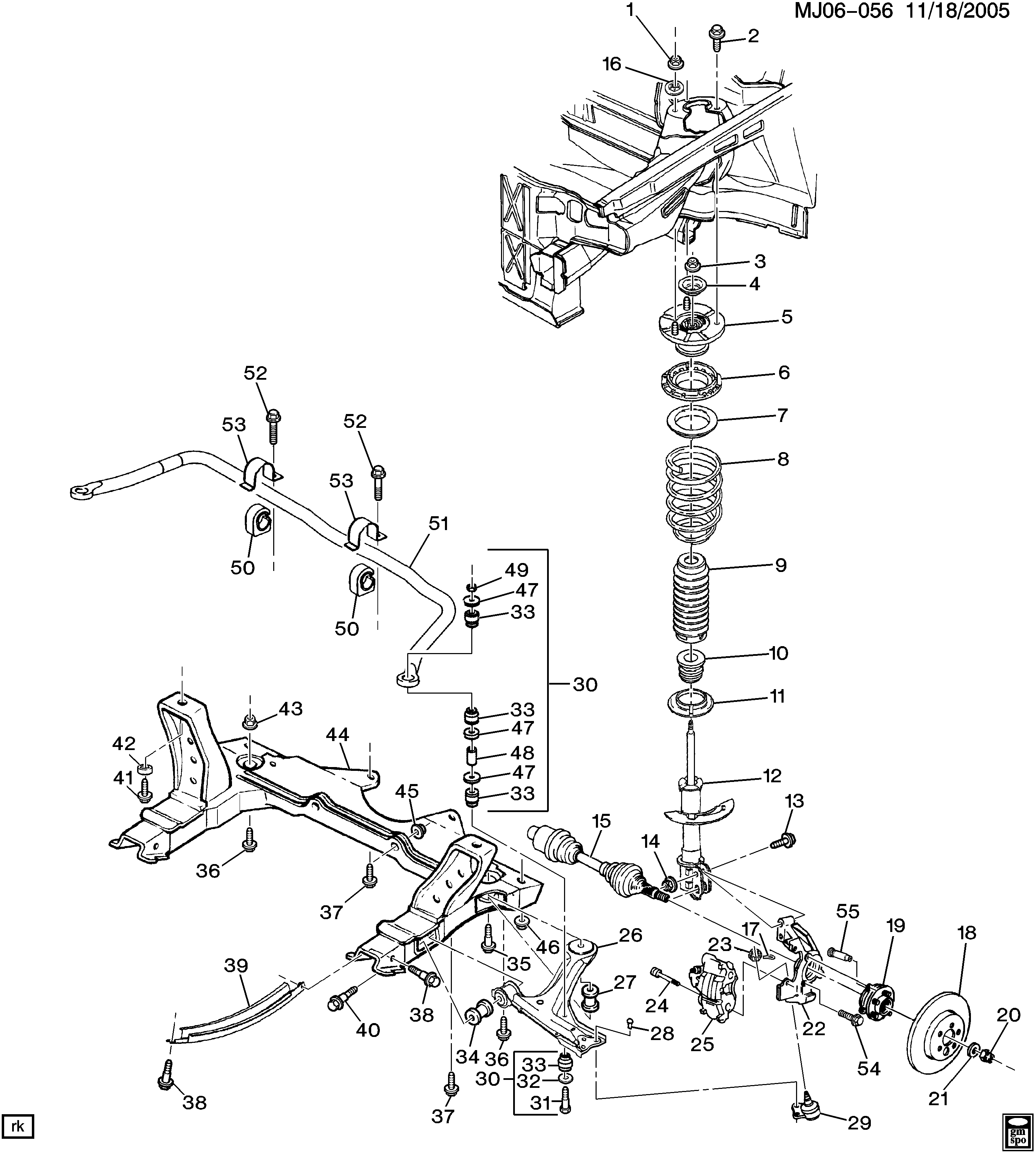 Chevrolet 19213926 - Гальмівний диск autocars.com.ua