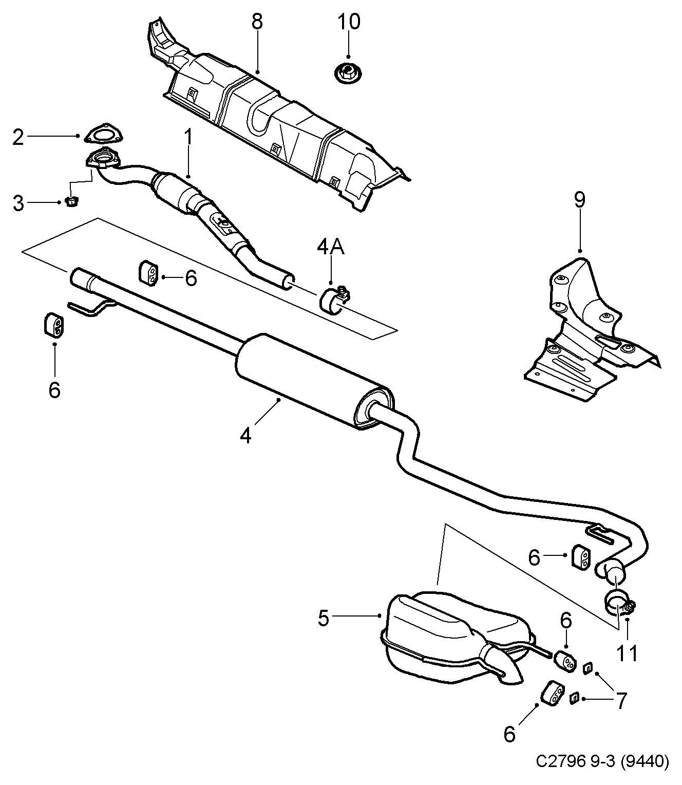 SAAB 9002367 - Gasket autocars.com.ua