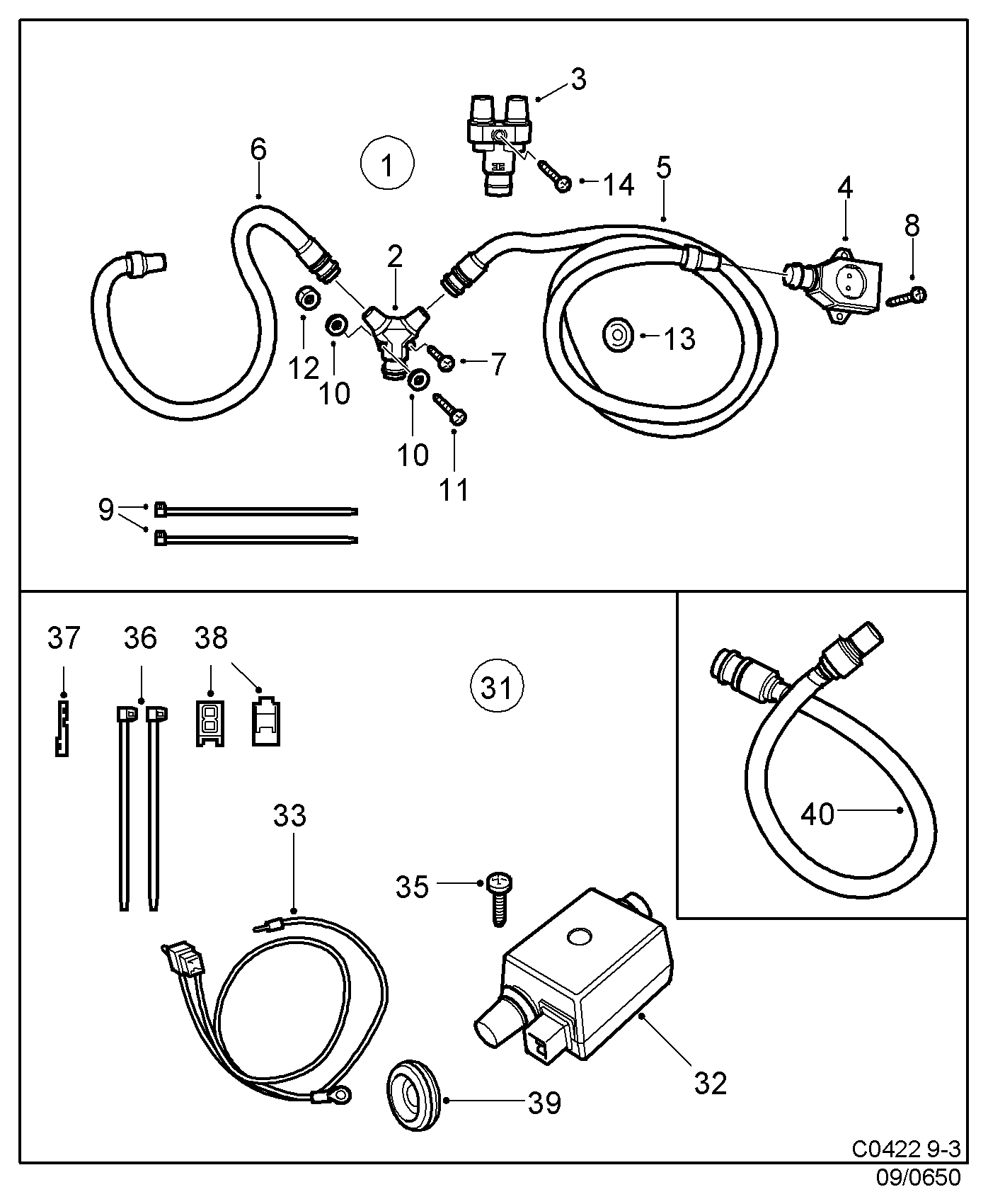 Opel 9121112 - Поликлиновий ремінний комплект autocars.com.ua