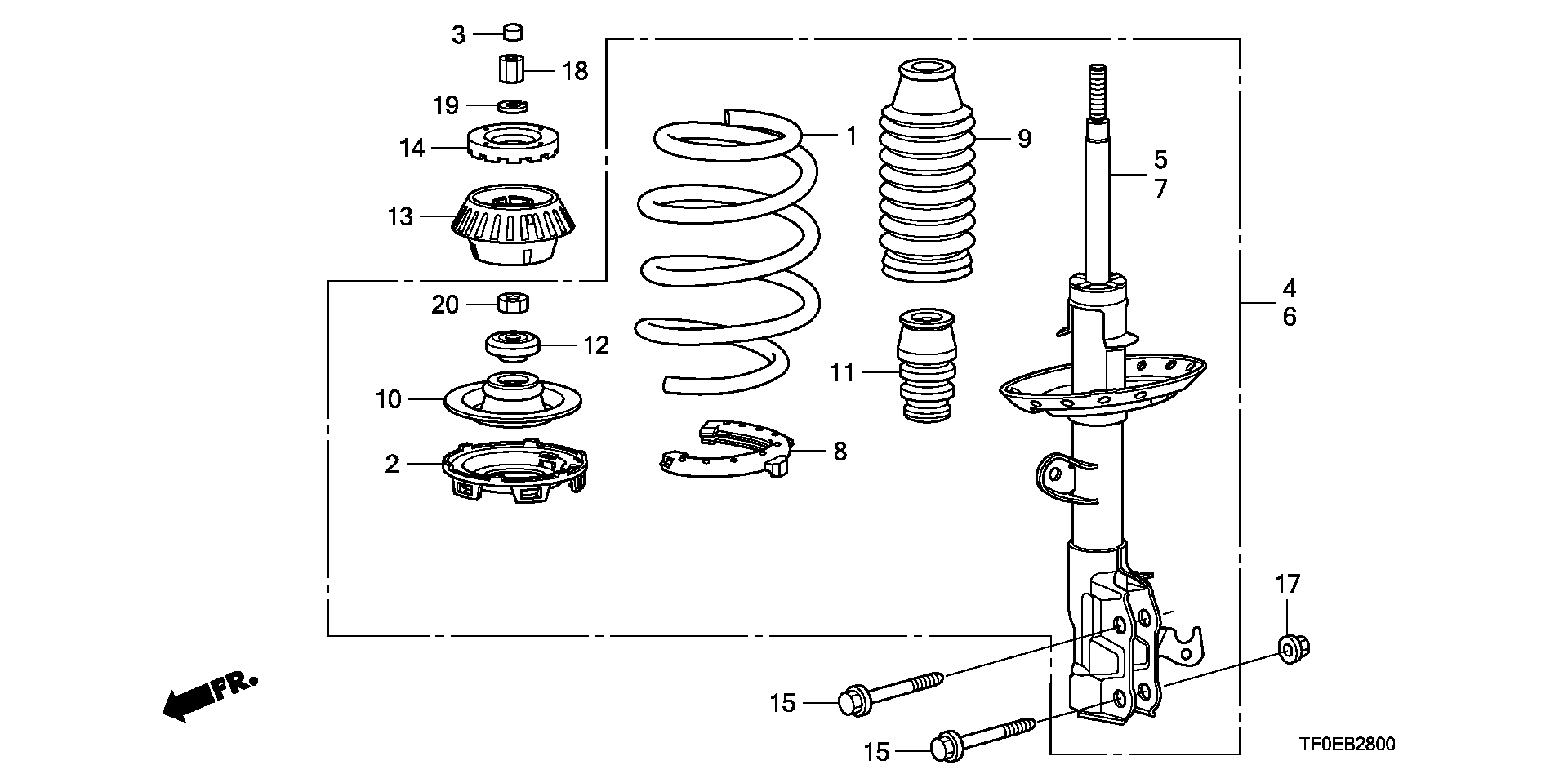 Kavo Parts SSA-2024 - Амортизатор autodnr.net