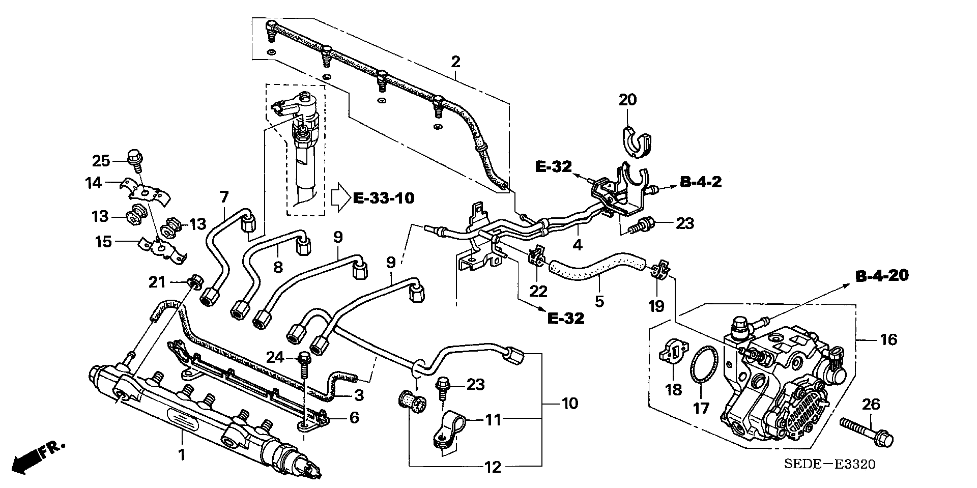 Honda 16791-RBD-E01 - Прокладка, впускний колектор autocars.com.ua