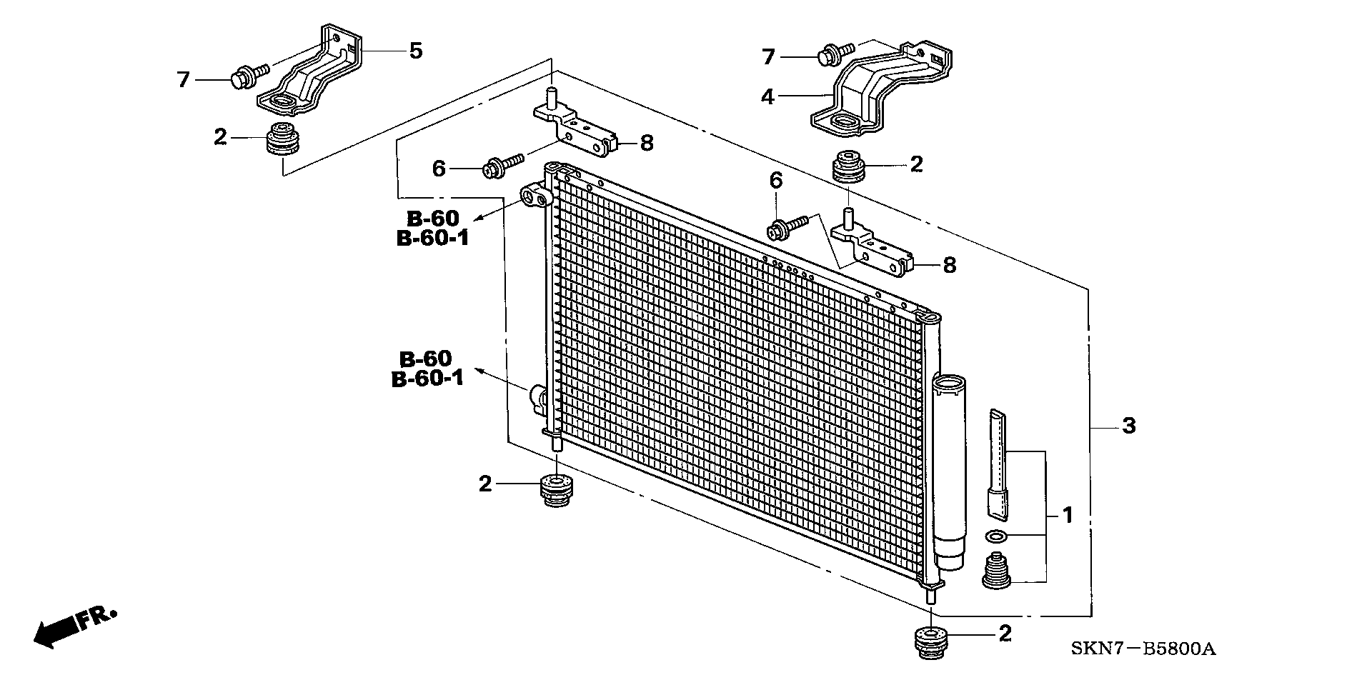 Nissens 940062 - Конденсатор кондиционера autodnr.net