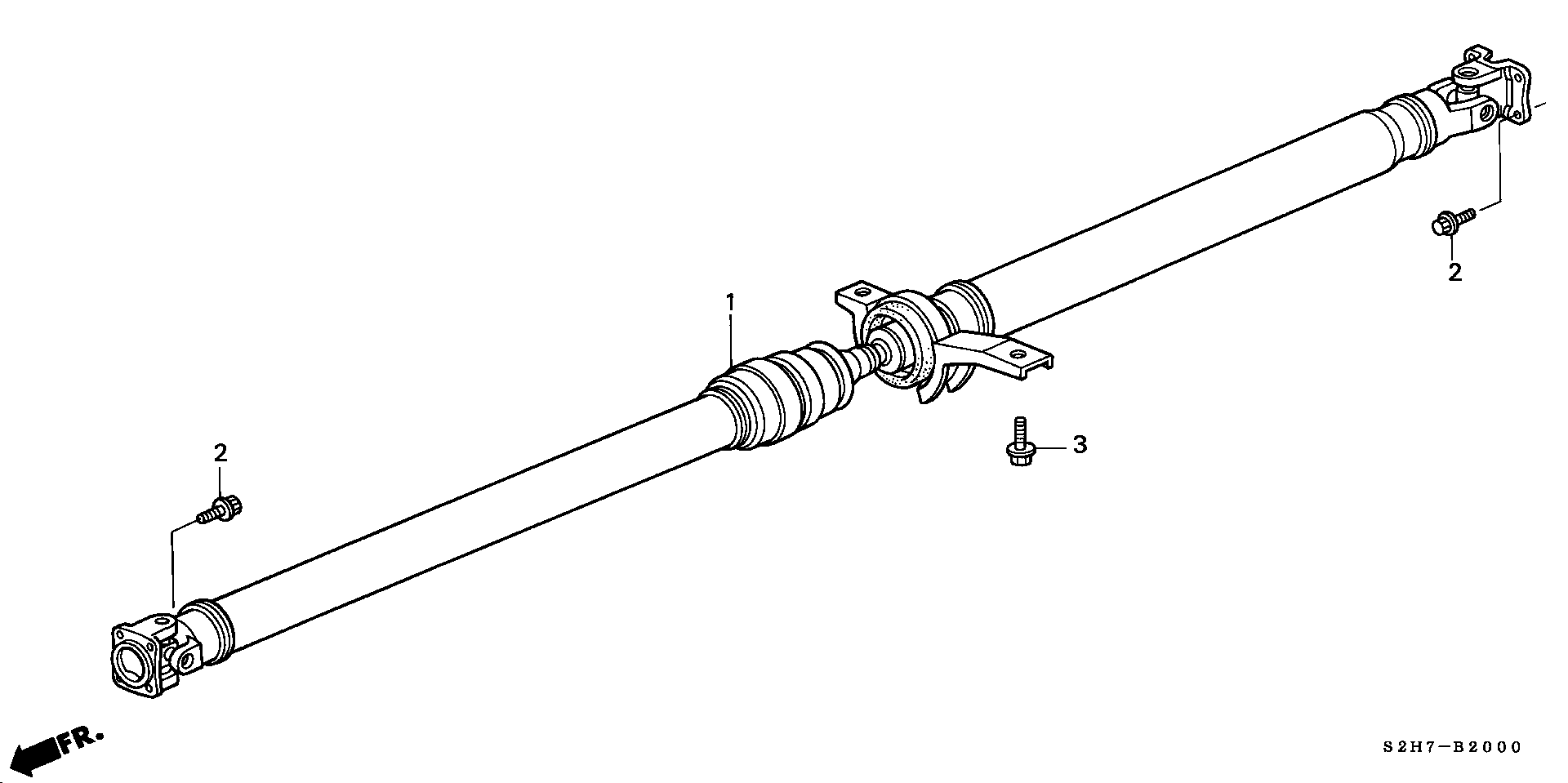 Hr v схемы. Карданный вал Honda HR-V. Вал карданный Honda (40100s2h003). Кардан Хонда 40100-s4n-003. Карданный вал Honda HR-V gh2.