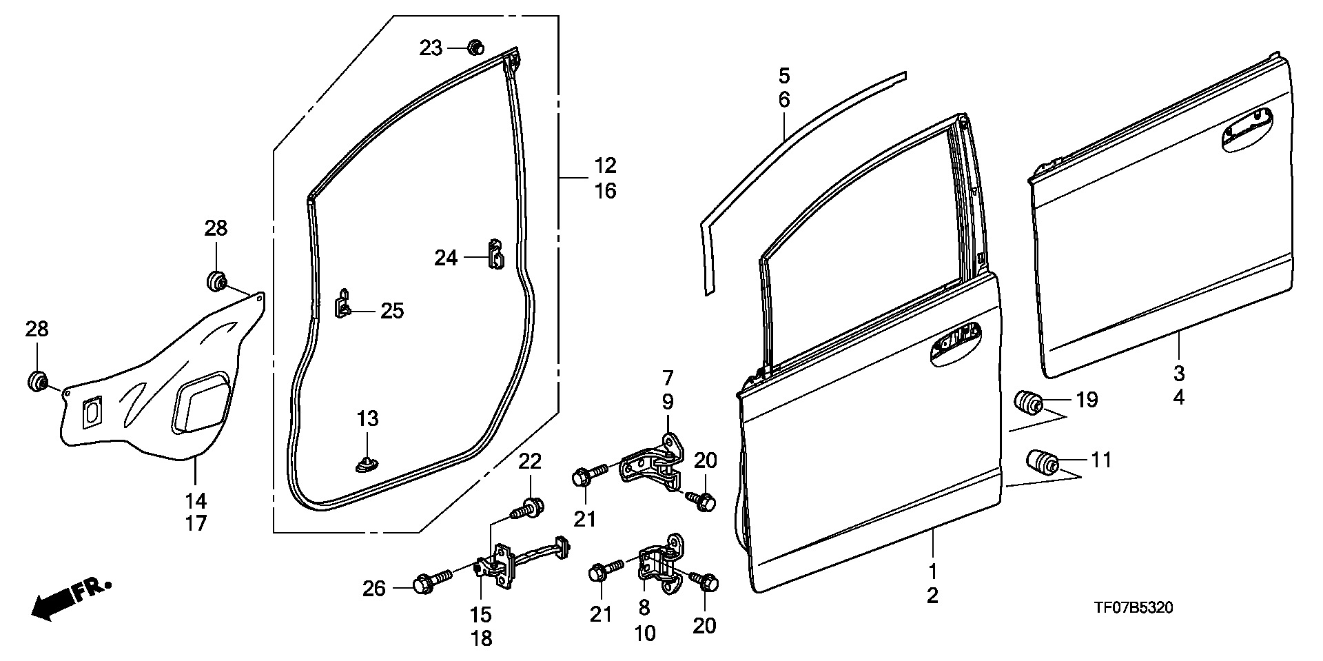 Zekkert BE-1267 - Клипса крепёжная Honda  Nissan миним. кол-во заказа 10 шт autodnr.net