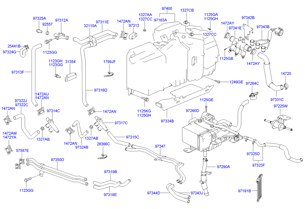 Hyundai 97406-4A900 - Фільтр, повітря у внутрішній простір autocars.com.ua