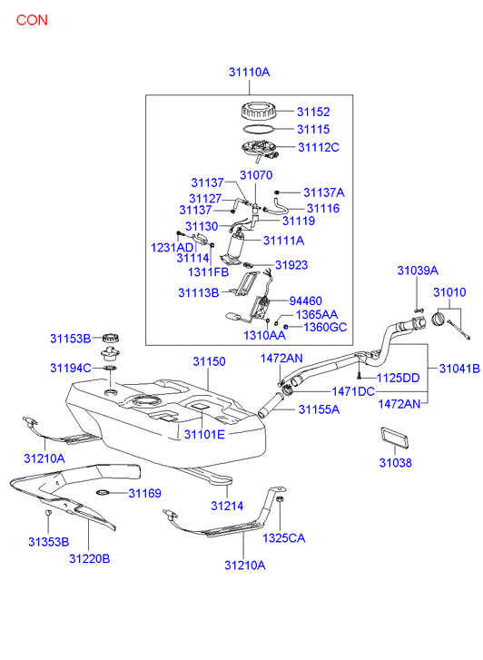 TOYOTA 31210-22110 - Нажимной диск зчеплення autocars.com.ua