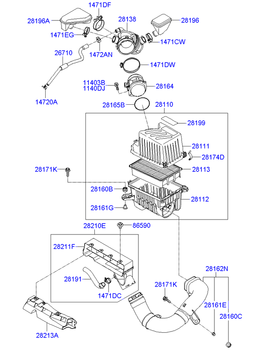 BOSCH 0 986 AF2 117 - Воздушный фильтр autodnr.net