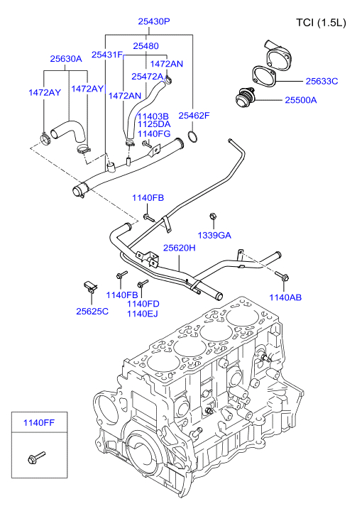 Hyundai 1472026006 - Лампа розжарювання, фара денного освітлення autocars.com.ua