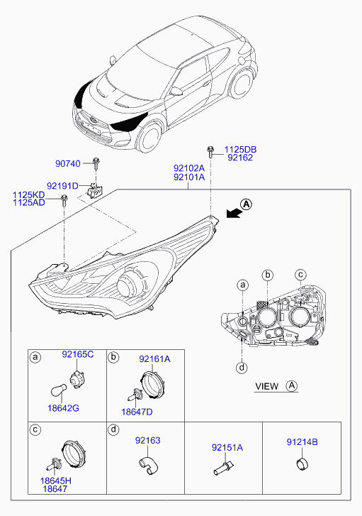 Hyundai 18647-55007S - Bulb autocars.com.ua