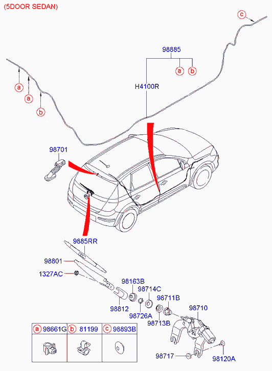 Hyundai 987102L100 - Двигатель стеклоочистителя avtokuzovplus.com.ua