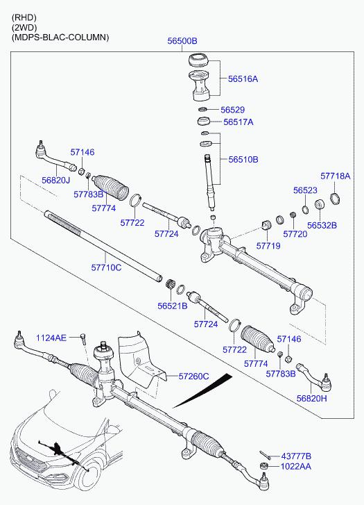 Applus 27751AP - Наконечник рулевой тяги, шарнир autodnr.net