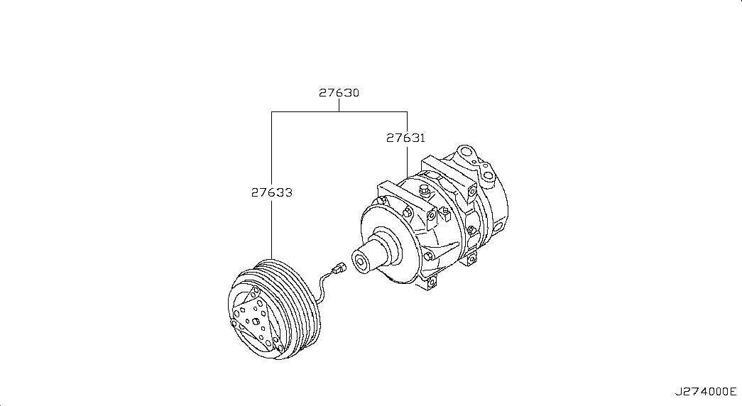 ACR 134228R - Компрессор кондиционера autodnr.net