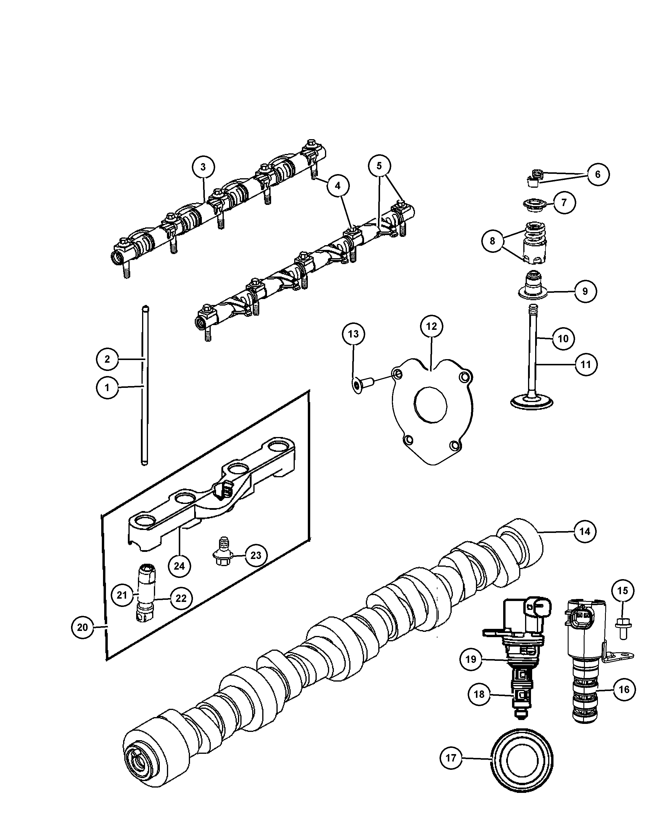 Jeep 5045 516AA - Штанга штовхача autocars.com.ua