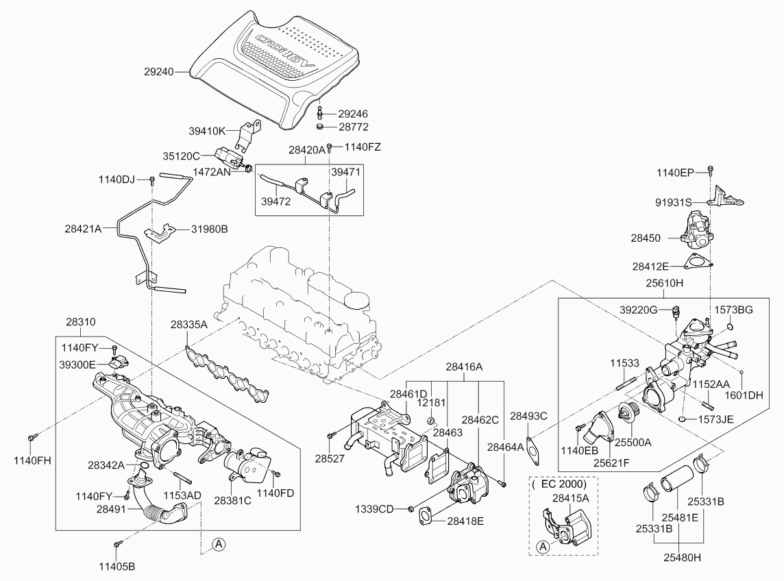 GATES-AU TH27088G1 - Термостат, охлаждающая жидкость autodnr.net