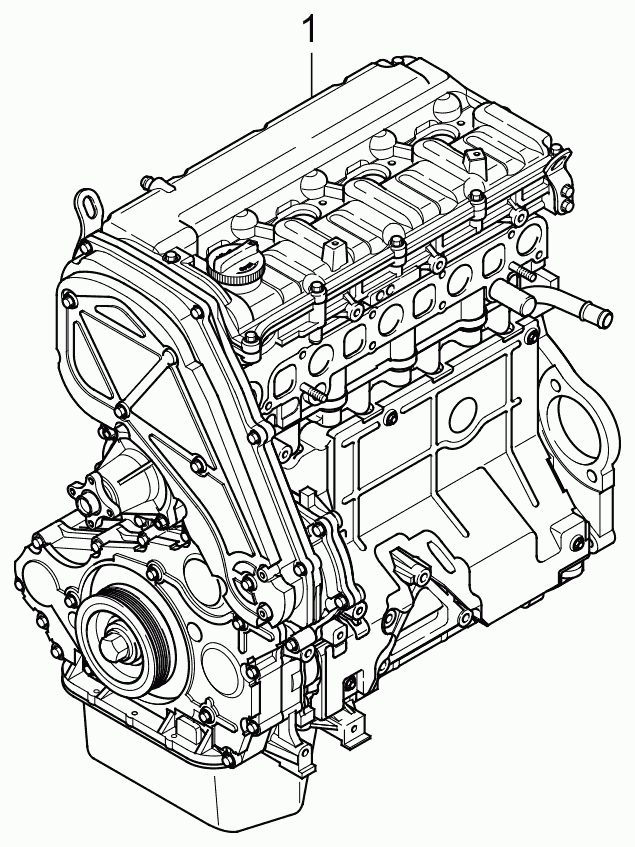 KIA 21101-4AA10 - Двигатель в сборе avtokuzovplus.com.ua