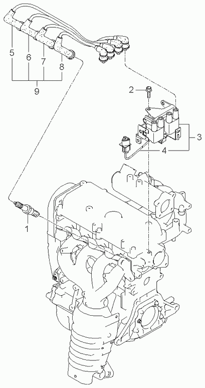 Meat & Doria 10459 - Катушка зажигания Hyundai i10 1.1  Kia Picanto 1.0 autodnr.net