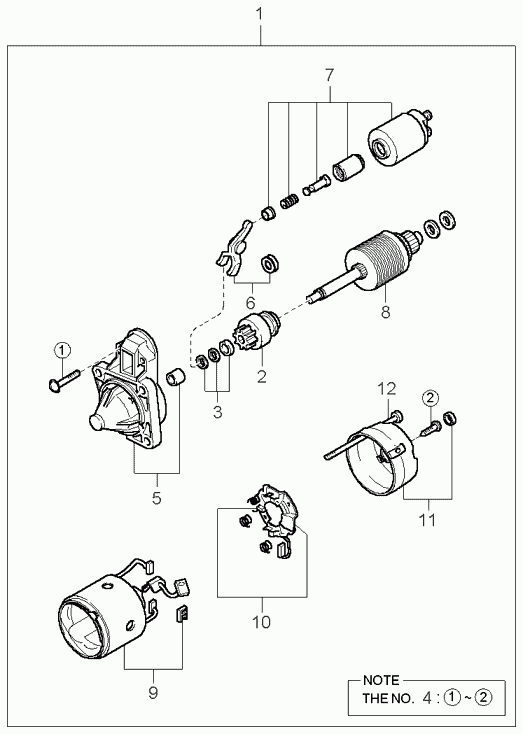 MAZDA MB63018X45 - Clutch - over running autocars.com.ua