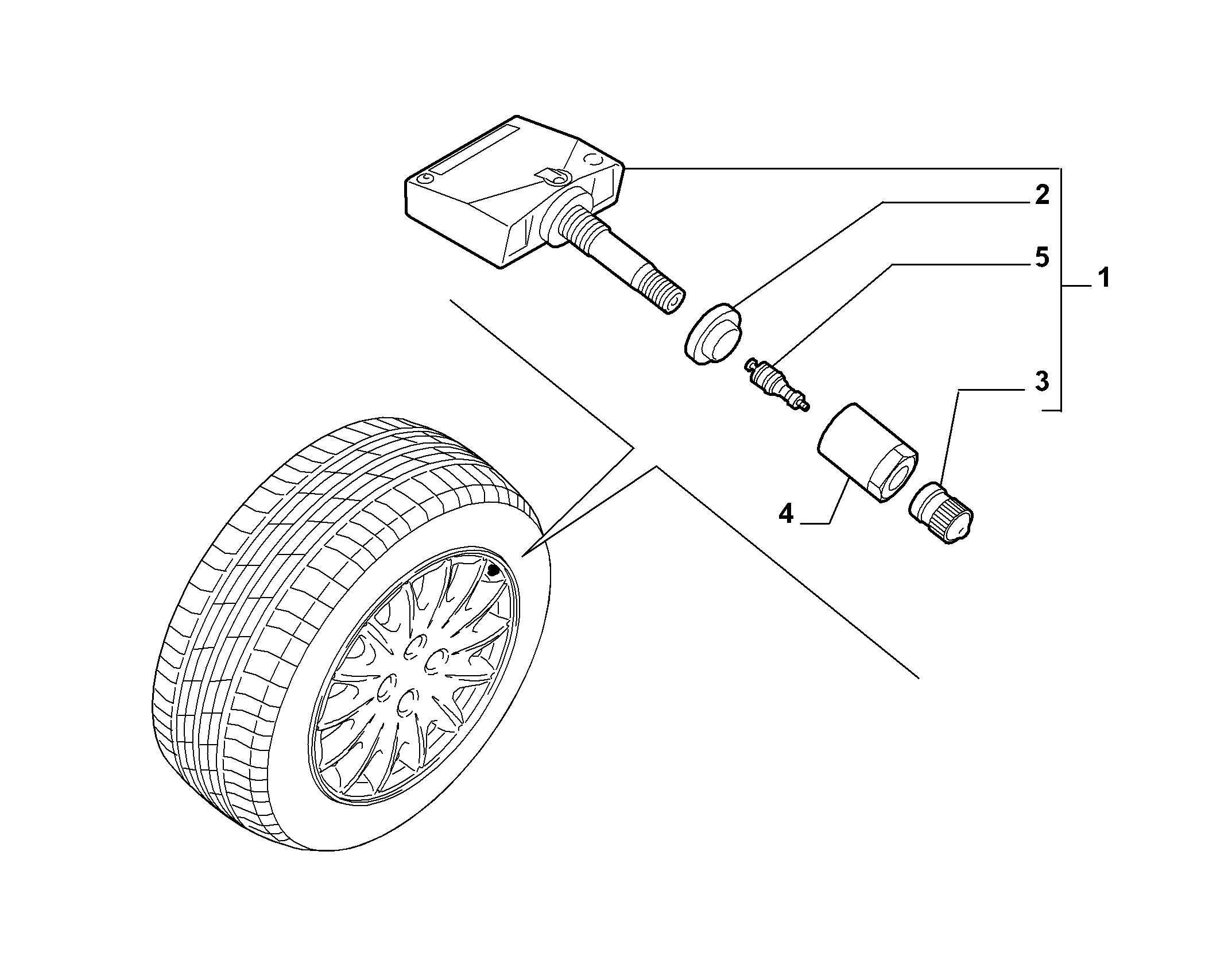 Vemo V99-72-4002 - Датчик давления в шинах autodnr.net