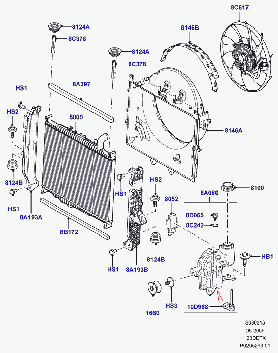 Land Rover LR015561 - Радиатор, охлаждение двигателя avtokuzovplus.com.ua