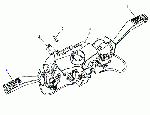 Land Rover STC 865 - Вимикач на рульовій колонці autocars.com.ua