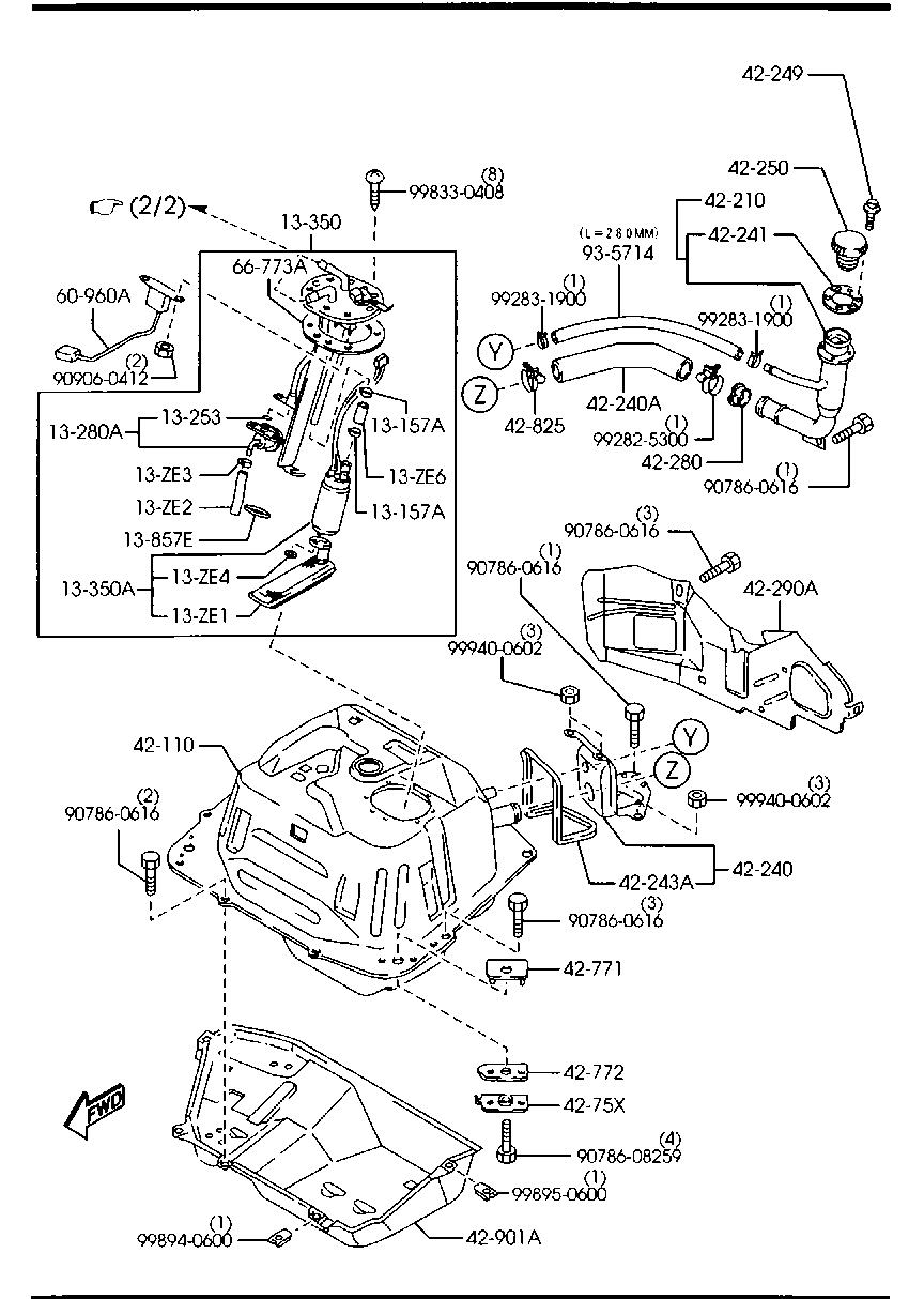 MAZDA 8574-13-253 - Кільце ущільнювача, клапанна форсунка autocars.com.ua