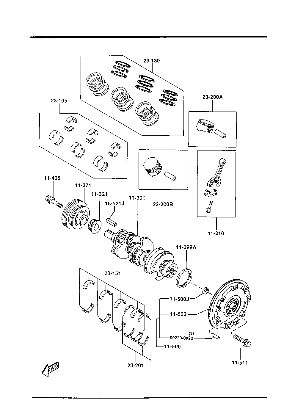 Glaser P77680-01 - Уплотняющее кольцо, коленчатый вал autodnr.net