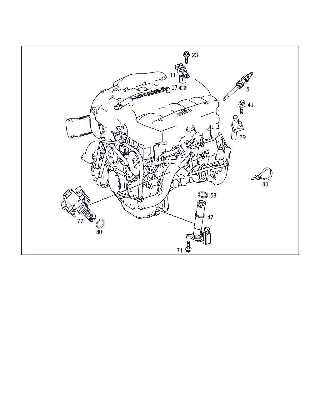 Mercedes-Benz A 004 153 51 28 - Датчик, уровень моторного масла avtokuzovplus.com.ua