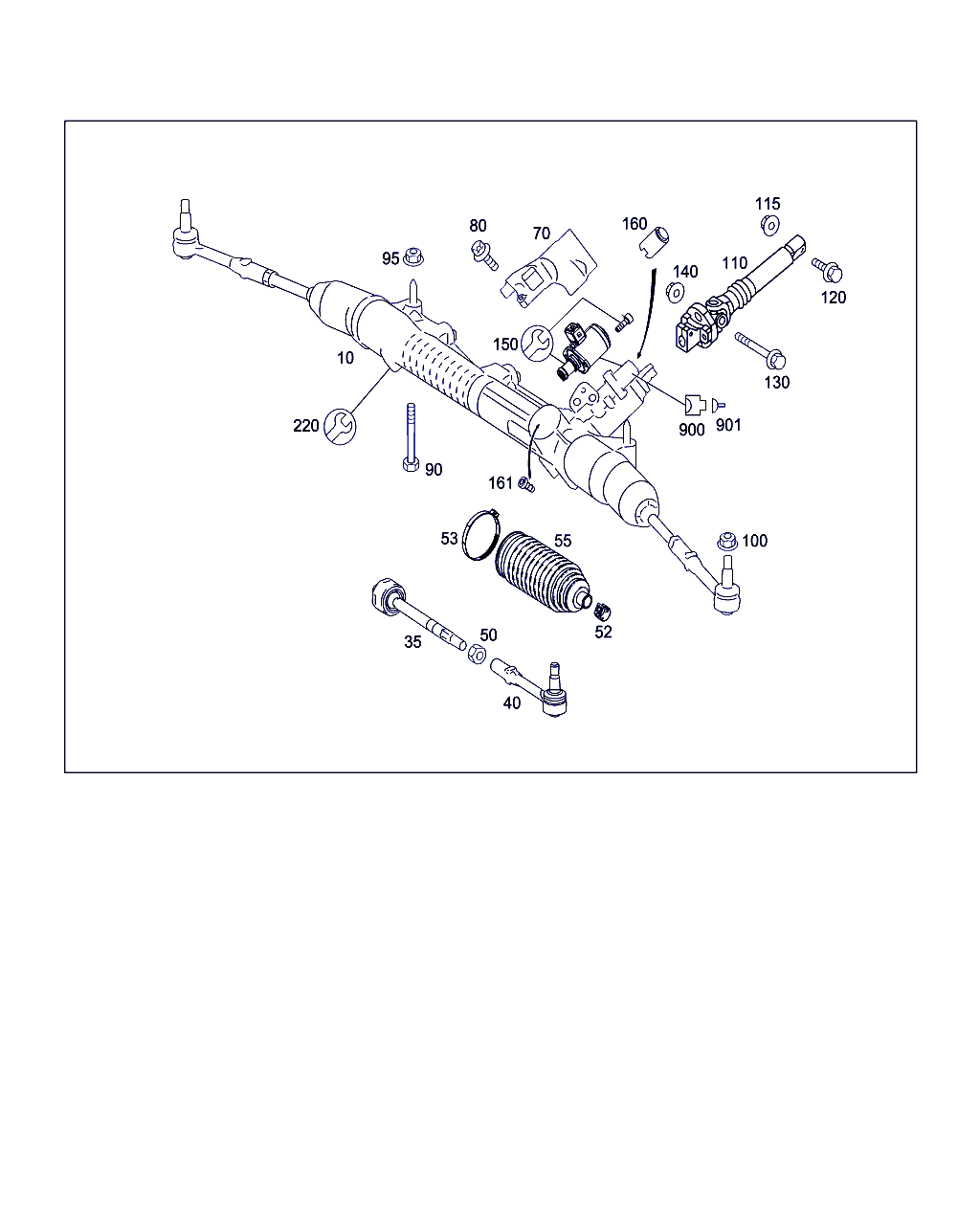 GSP S030177 - Тяга рулевая MERCEDES-BENZ C-CLASS W204 autodnr.net