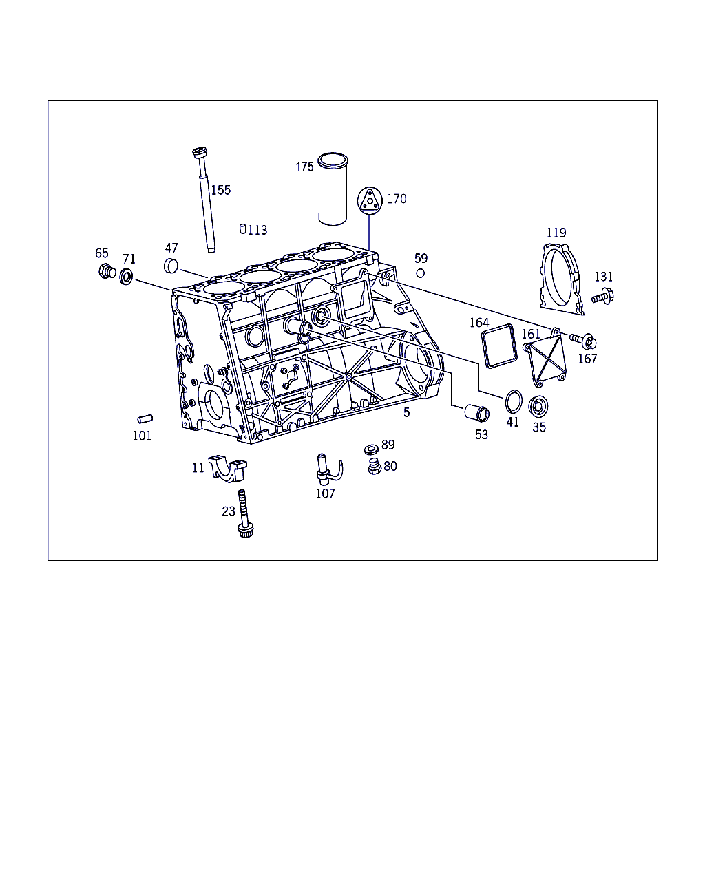 Elring 294.720 - Комплект прокладок, блок-картер двигателя autodnr.net