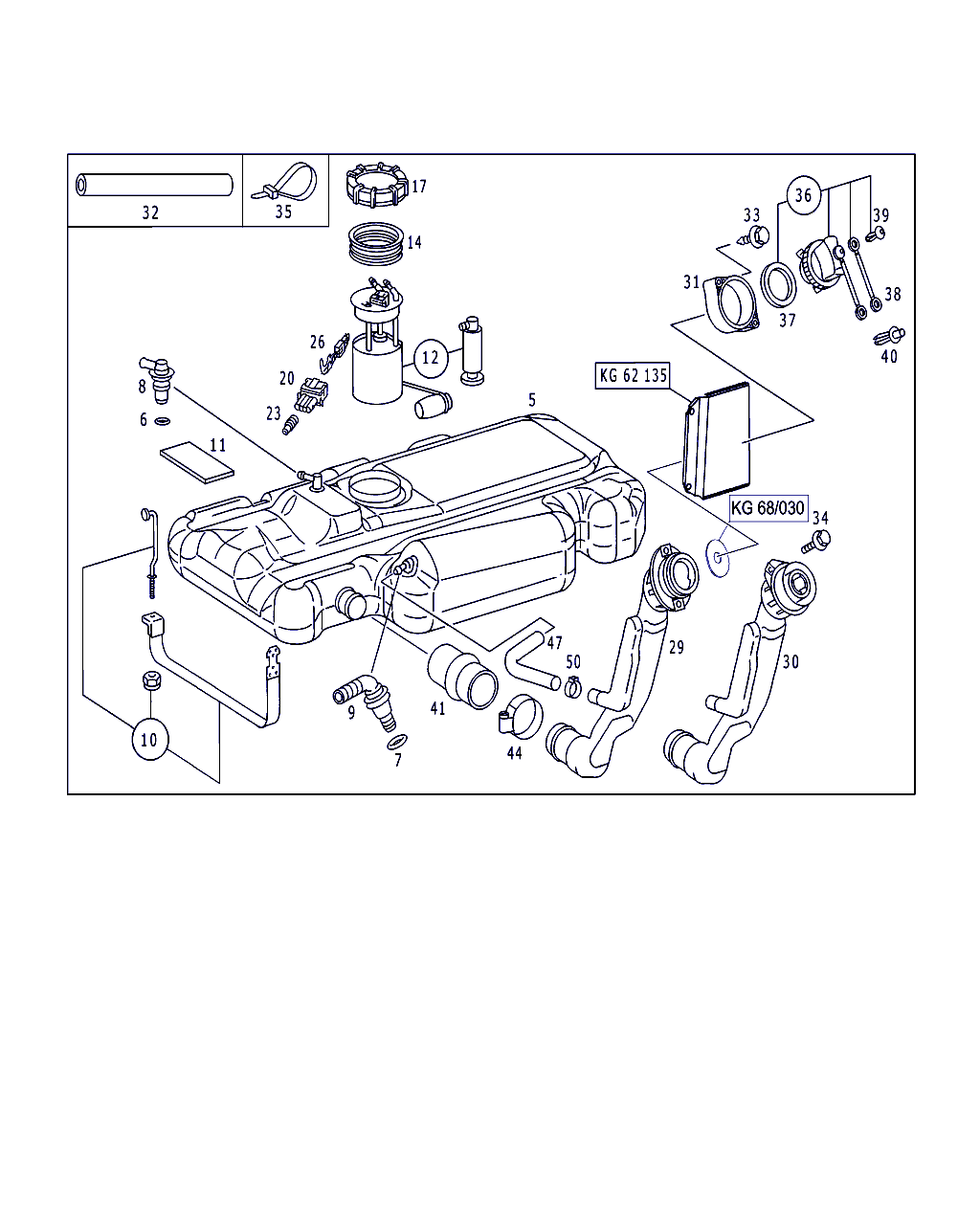 MERCEDES-BENZ A 901 542 22 17 - Датчик, уровень топлива avtokuzovplus.com.ua