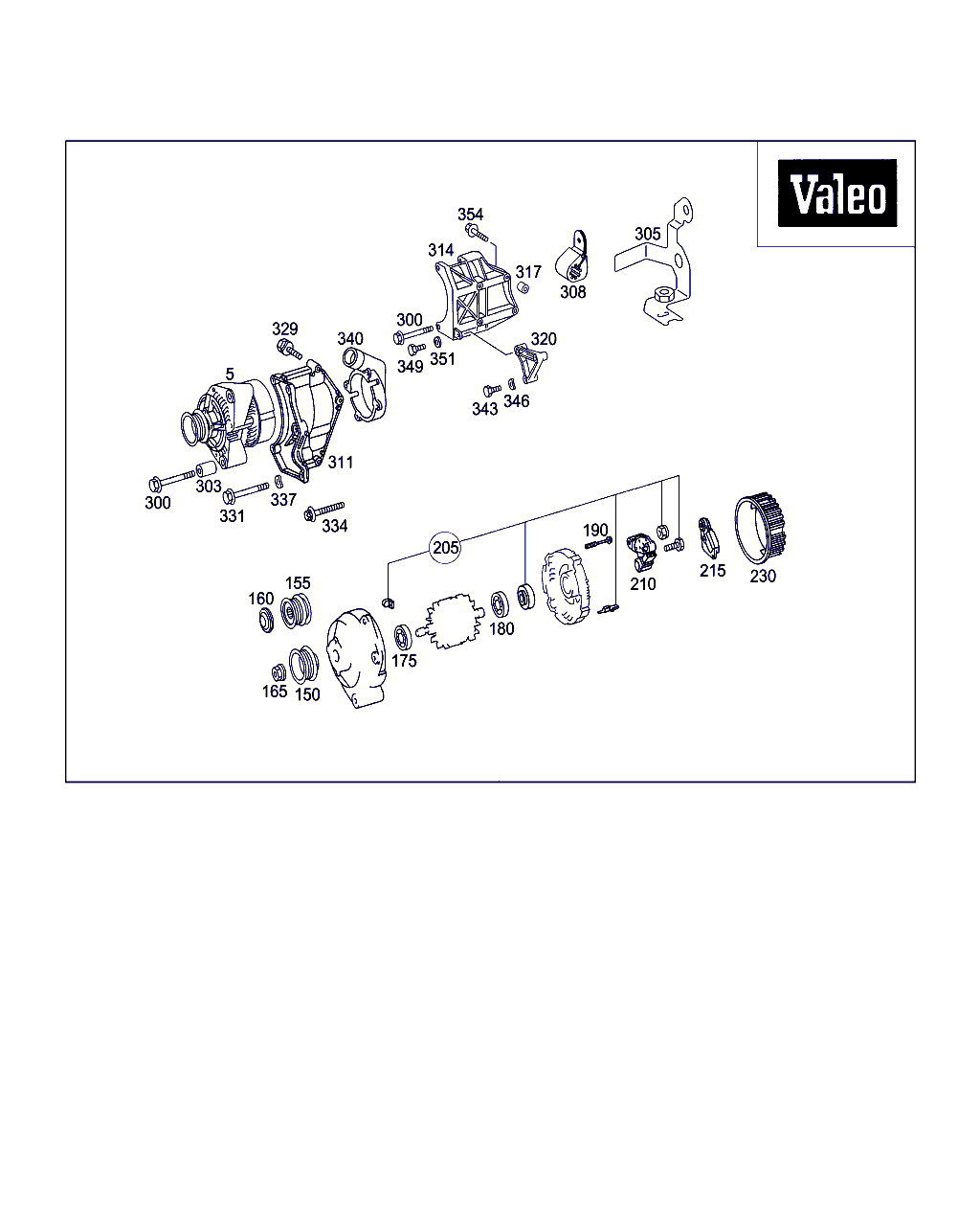 Valeo 439244 - Генератор autodnr.net