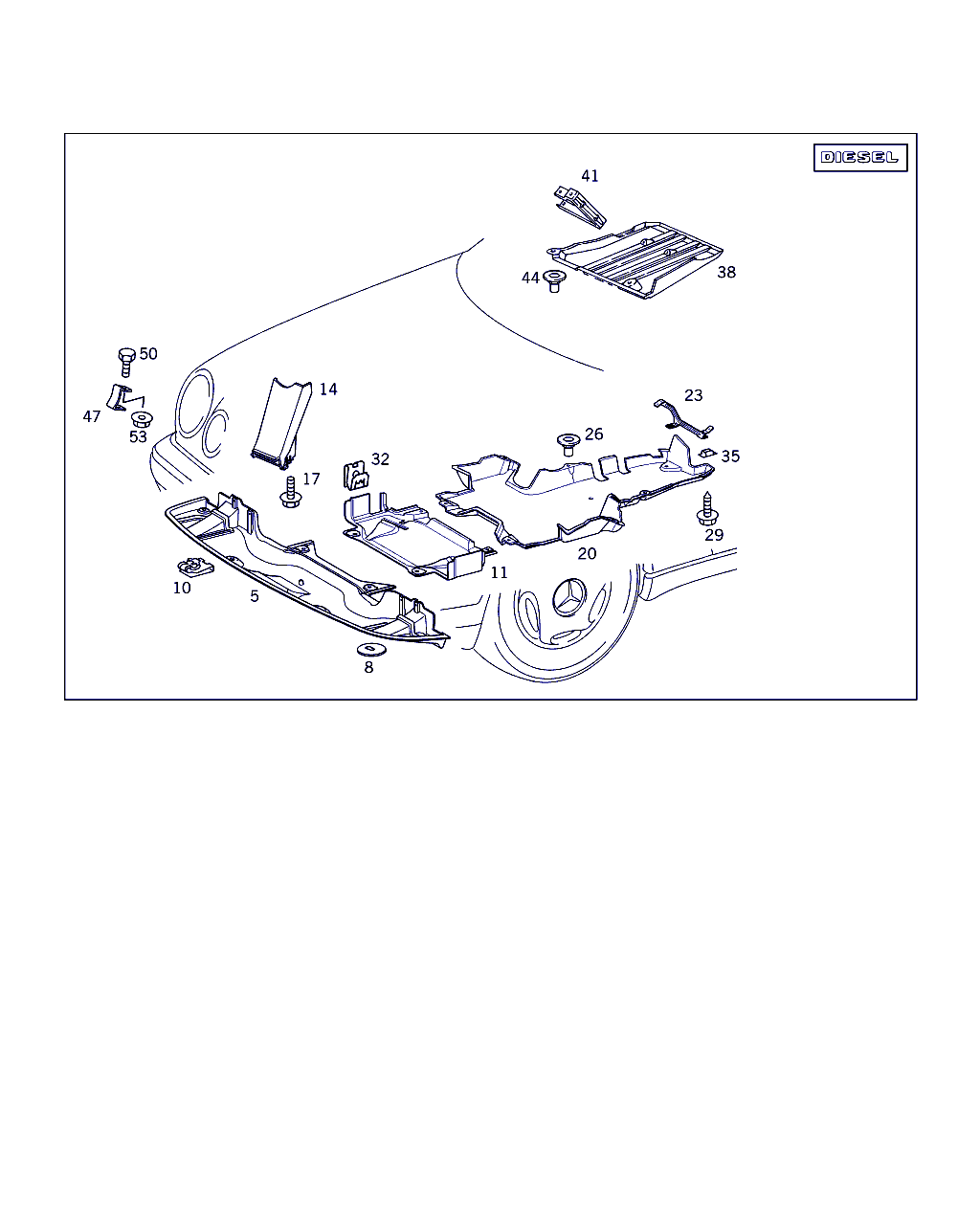 Mercedes-Benz A 140 990 02 50 - Лампа розжарювання, фара денного освітлення autocars.com.ua