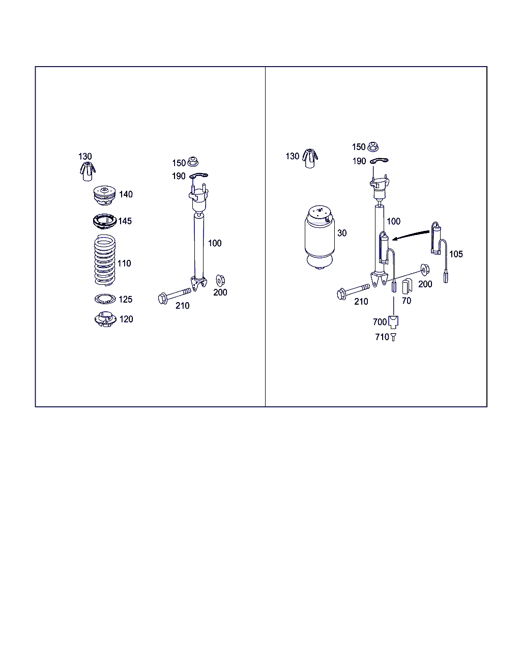 Bilstein 40-148359 - Пневматическая рессора, ходовая часть autodnr.net