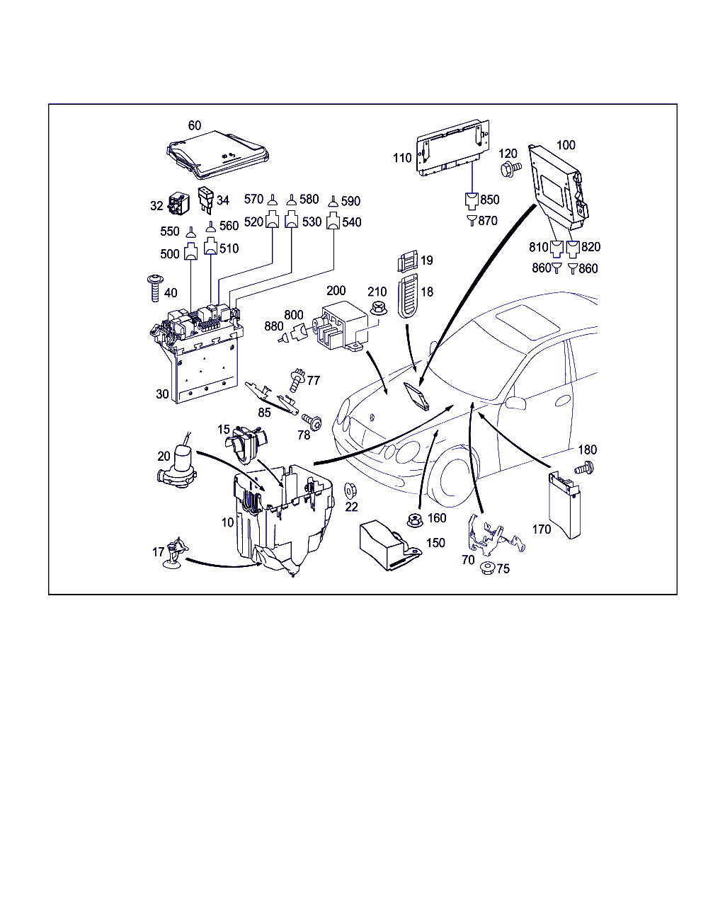 Mercedes-Benz A 033 545 40 32 - Блок управління DDC autocars.com.ua