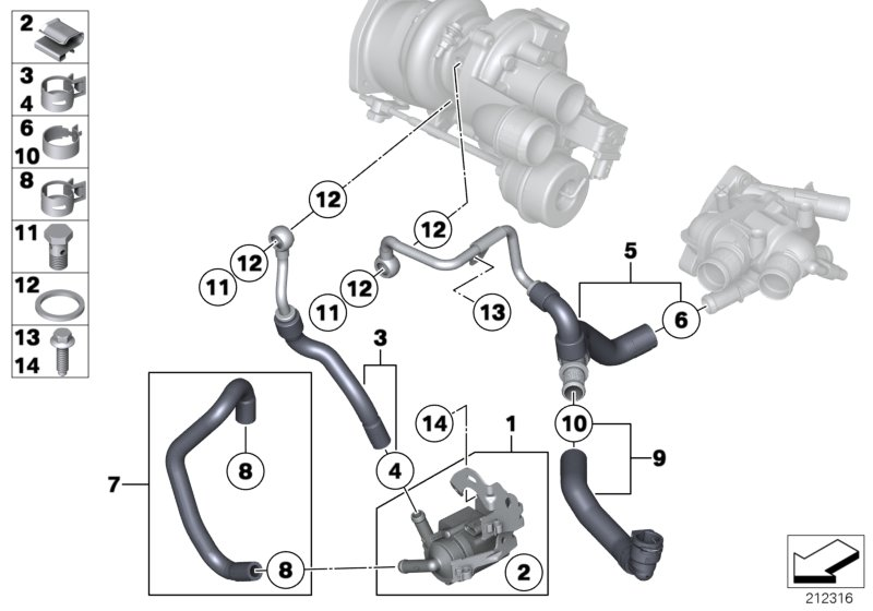 Mini 11537600674 - Шланг радіатора autocars.com.ua