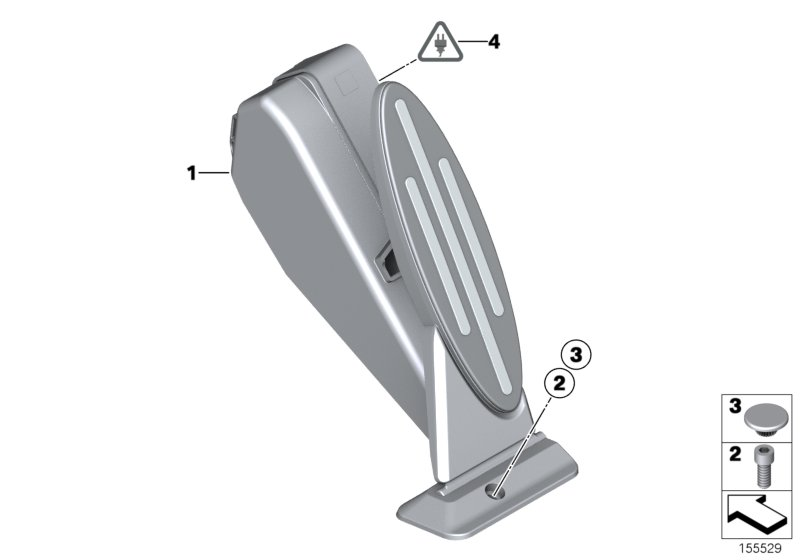 BMW 35 42 6 853 179 - Датчик, положение педали акселератора avtokuzovplus.com.ua