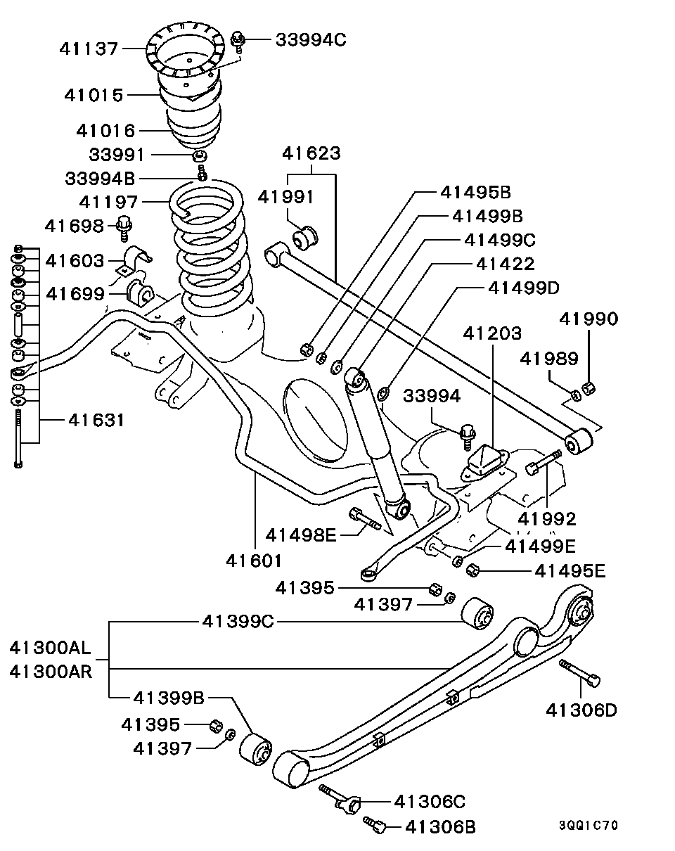 Zekkert SS-1546 - Заменен на SS-1724 - Стойка стабилизатора зад. лев.-прав. Mitsubishi Pajero Sport 98- autodnr.net