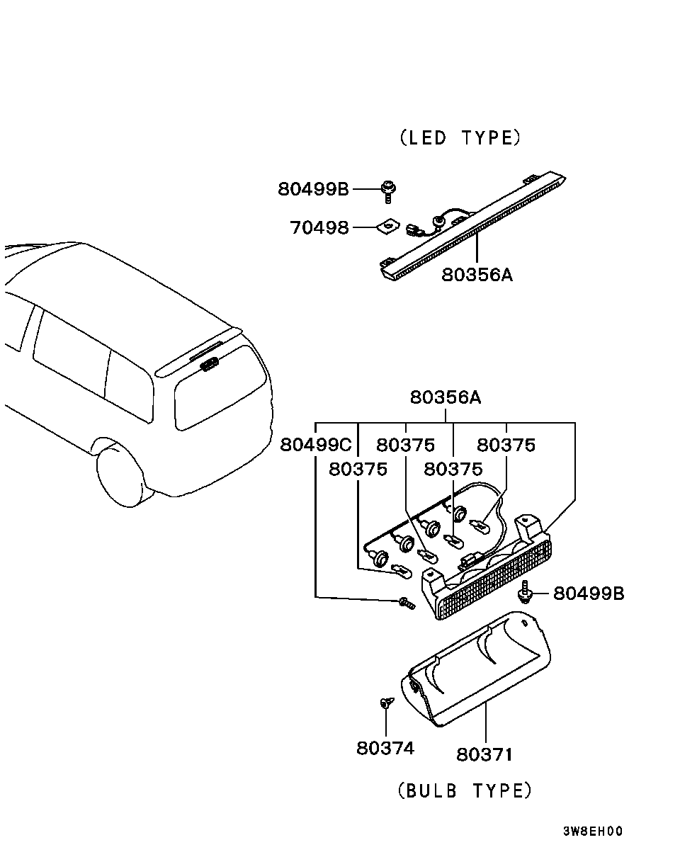 Mitsubishi MB475401 - Зажим, молдинг / защитная накладка avtokuzovplus.com.ua