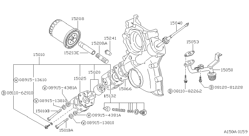 NISSAN 15066-21001 - Прокладка, маслянный фильтр avtokuzovplus.com.ua