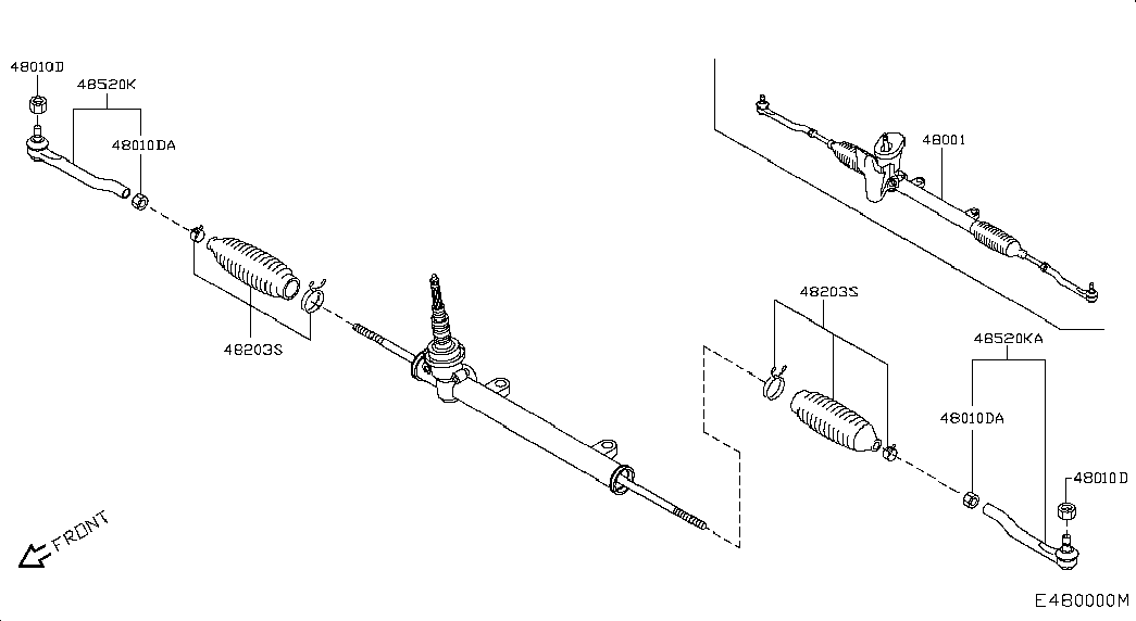 Triscan 8500 14019 - Комплект пыльника, рулевое управление autodnr.net