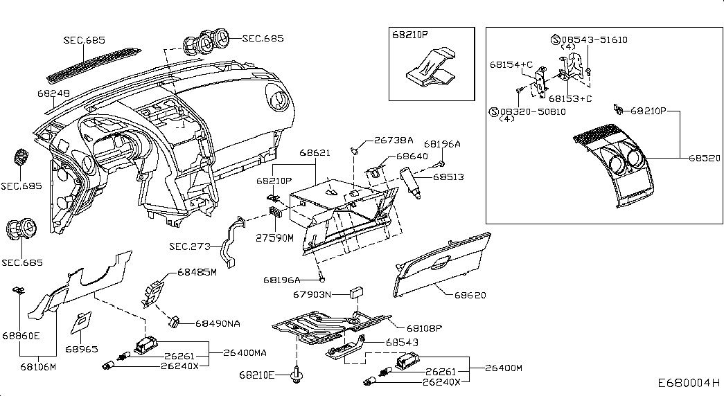 NISSAN 26261-BR00A - BULB avtokuzovplus.com.ua